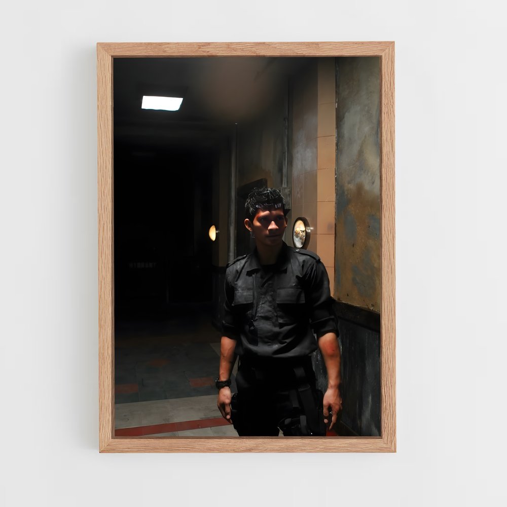 Poster Iko Uwais – affiche Pencak Silat (vue 4)